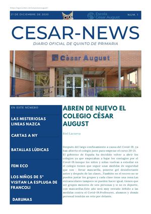 CESAR-NEWS Nº1