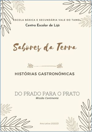 Sabores da Terra - Histórias gastronómicas