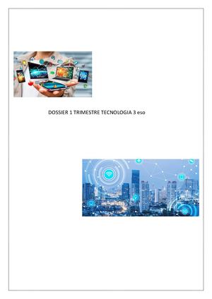 Dossier 1 Trimestre Tecnologia 3 Eso