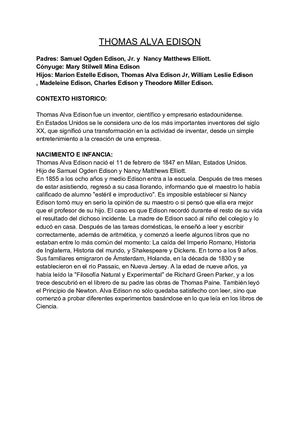 Thomas Alva Edison