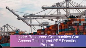 Under-Resourced Communities Can Access This Urgent PPE Donation Program