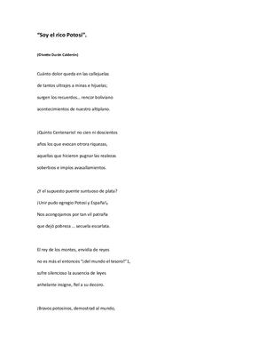 Soy El Rico Potosí  - Ivette Durán Calderón