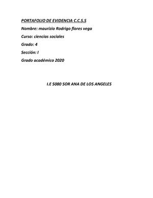 Portafolio Virtual C C S S 4to Maurizio Rodrigo Flores Vega