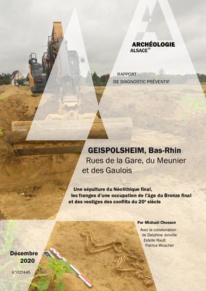 GEISPOLSHEIM, Rues de la Gare, du Meunier et des Gaulois (d)