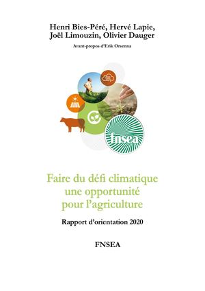 Rapport D'orientation Fnsea 2020 Climat