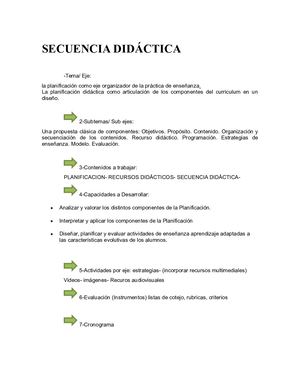 Secuencia Didáctica (1)