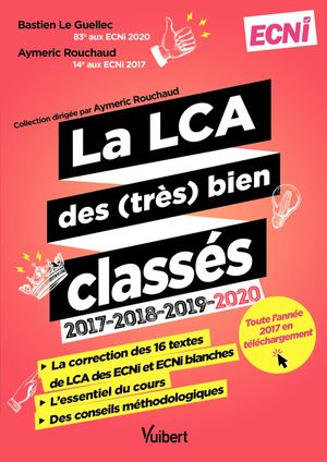 La LCA des (très) bien classés