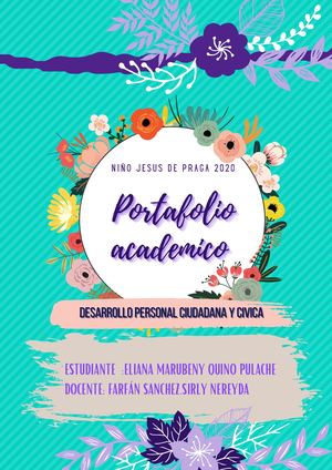 Portafolio Escolar Dpcc