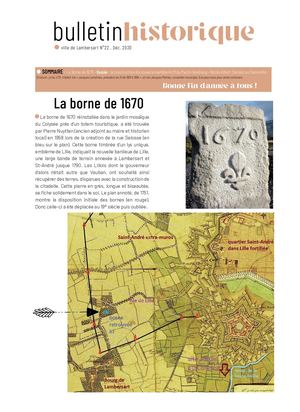 Bulletin Historique N°22 Décembre 2020