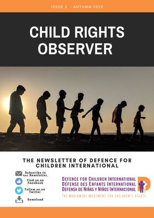 Child Rights Observer Autumn 2020