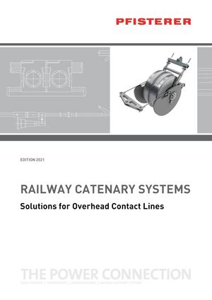 Pfisterer Rail Catalogue 2021