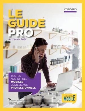 La Poste Mobile - Guide Pros