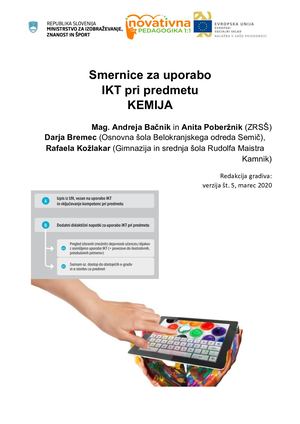 Kemija Posodobljene IKT Smernice KEM 2020 Ver 5