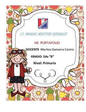 Mi portafolio virtual docente
