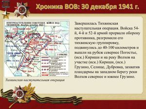 30 Dekabrya Khronika Vov