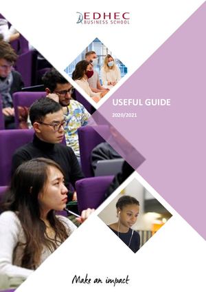 USEFUL GUIDE - EDHEC International Student Office