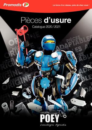 Catalogue Pièces d'usure B