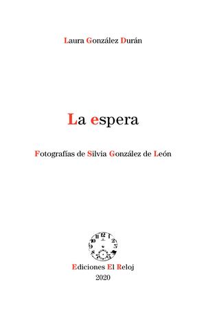 La Espera | Laura González Durán