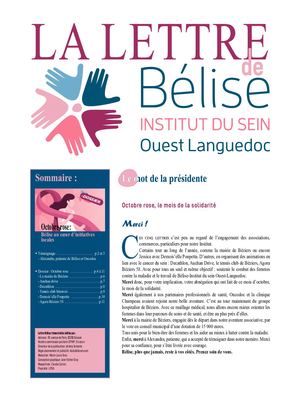 La Lettre de Bélise - Institut du Sein