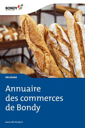 Annuaire des Commerces de Bondy- Décembre 2020