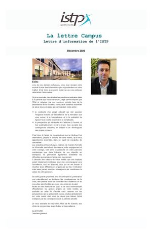 La lettre d'information de l'ISTP