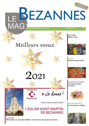 BEZANNES LE MAG N°1 / JANVIER 2021