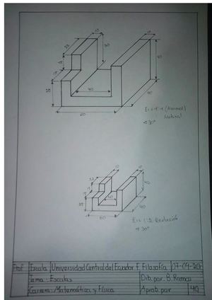 Trazos del Dibujo Tecnico