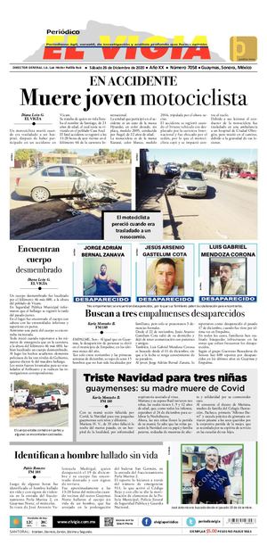 26 de diciembre del 2020