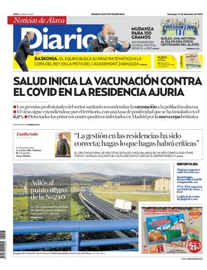 Diario Noticias de Álava 20201227