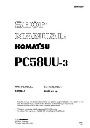 PC58UU-3 скачать на www.imparts55.ru