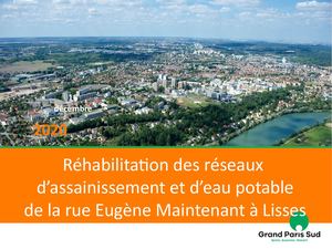 Réhabilitation des réseaux Eugène Maintenant - Ville de Lisses