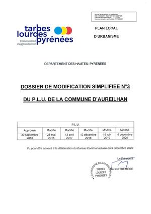 Plu Aureilhan Modification Simplifiee 3