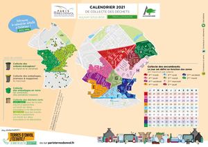 Calendrier 2021 - Zone Verte