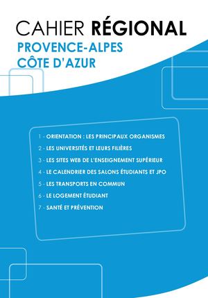 Cahier Regional Paca