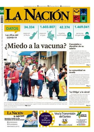 29 De Diciembre 2020