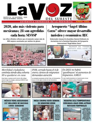 La Voz del Sureste 29-12-2020