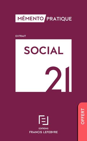 Extrait Mémento Social 2021