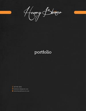 Henry Blanco Portfolio