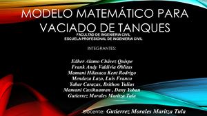 GRUPO ARTHUR CASAGRANDE - MODELO MATEMÁTICO PARA VACIADO DE TANQUES