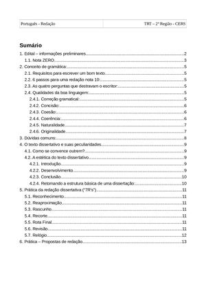 Redação - CERS - 1807