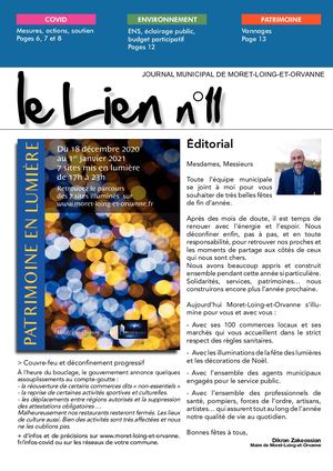 Le Lien n°11 - Décembre 2020