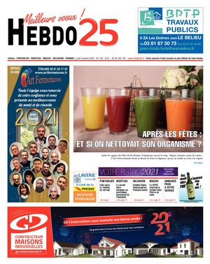 Hebdo Pontarlier 2021 Semaine 01