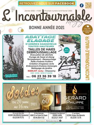 l'incontournable magazine 126 janvier 2021