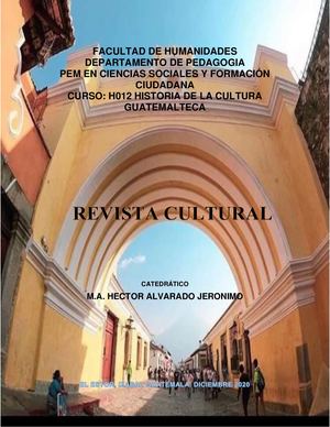 Revista Cultural G#01