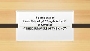 The King's Drummers Of Savarsin, by Maria Vuculescu