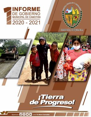 Memoria de Labores - Municipalidad de Camotán