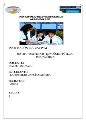 Lectura Y Escritura Portafolio