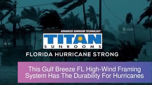 This Gulf Breeze FL High-Wind Framing System Has The Durability For Hurricanes
