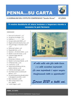 Penna...su carta n°1 anno 2021