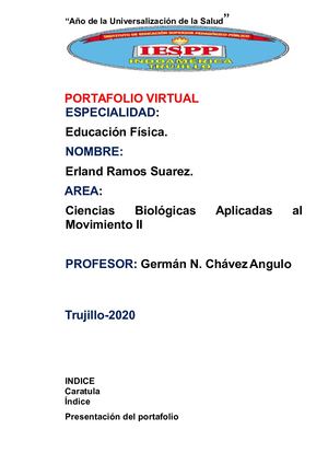 Portafolio De Ciencias Biologicas Aplicadas Al Movimiento Ii